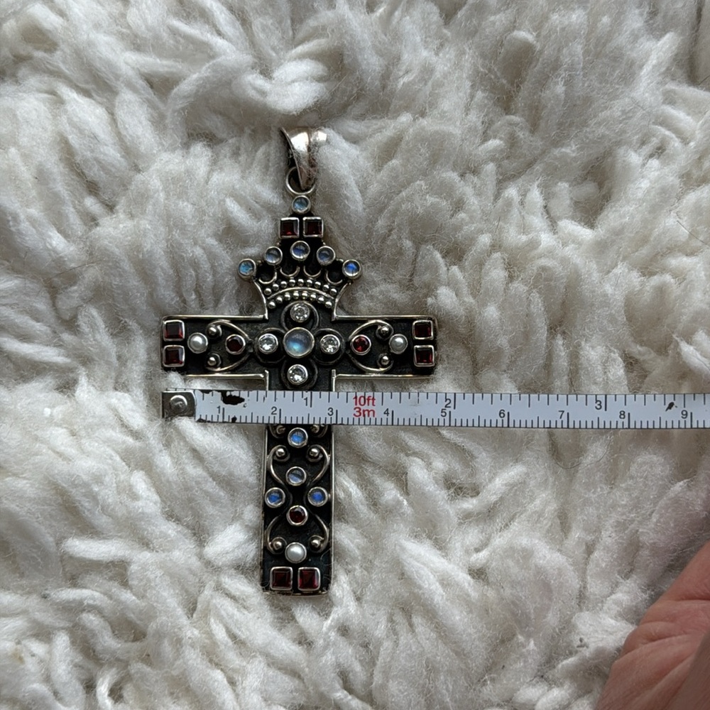 Nicky Butler Sterling Cross - Picture 4 of 6